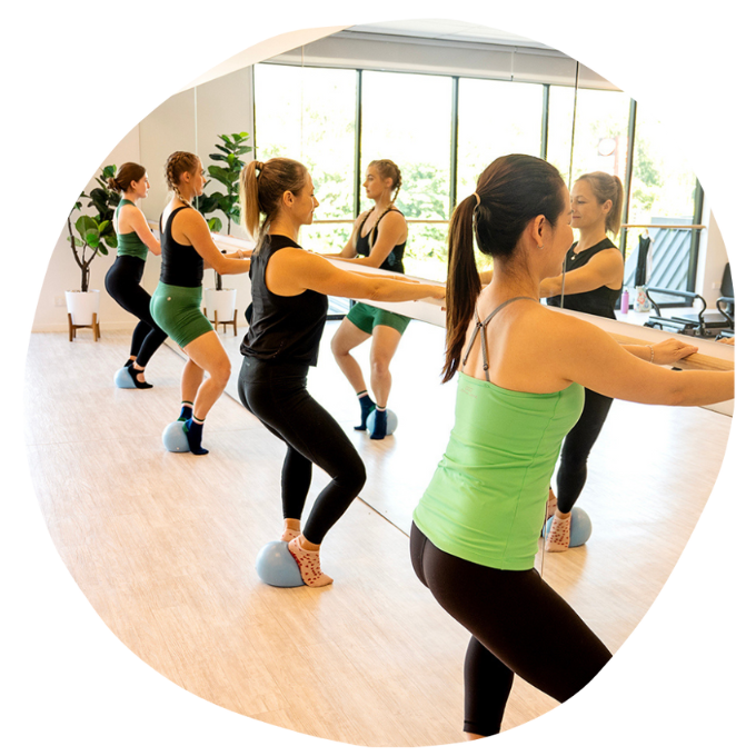 Barre class at BodyLife Pullenvale